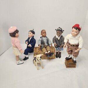 2002 King World Production " Our Gang" Little Rascals Collectible Figurine Set